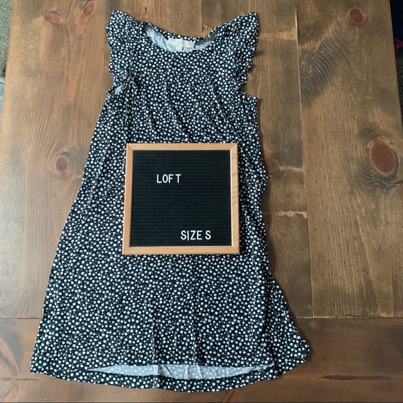 Loft Petite Floral Dress - Picture 1 of 7